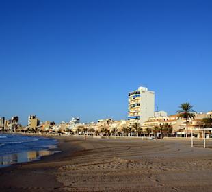 Strand von El Campello