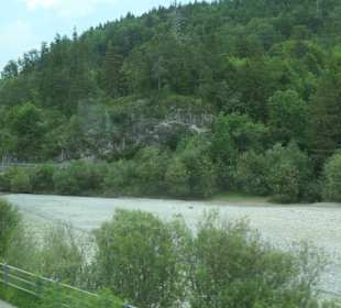 Blick auf den ca. 260 km langen Lech