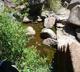 Levada da Bica da Cana am Südrand der Hochebene
