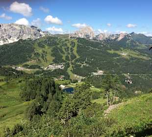 Blick auf´s Hotel vom Hotel Plattner