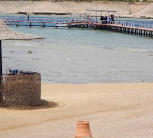 Einstieg über den Steg