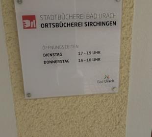 Ortsbücherei Sirchingen