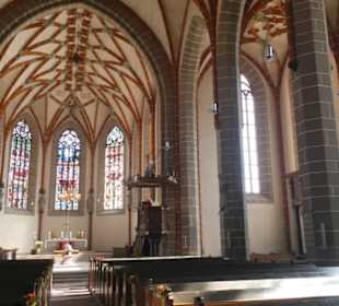 Die Kirche St. Georg in Schmalkalden