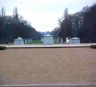 Der Schlossgarten im Winter