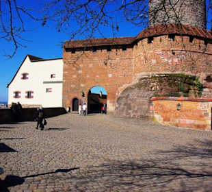 Die Kaiserburg zu Nürnberg