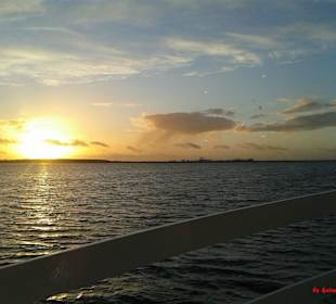 Rundfahrt auf dem Bodden