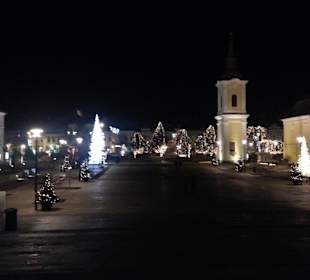 Theaterplatz / Piata Teatrulu (in winter)