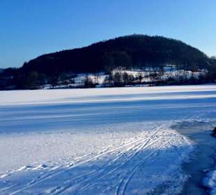 Zum Ufer hin gesehen