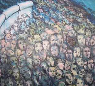 Рисунок на берлинской стене