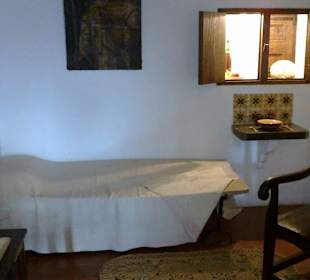 Schlafzimmer des Abtes