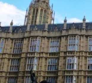 House of Parliament mit Statue of Richard I 