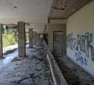 Ruine eines Sanatoriums