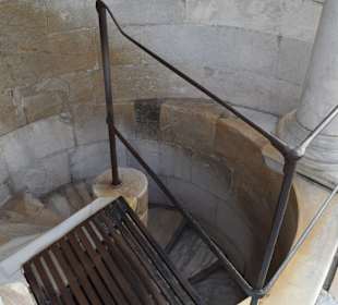 Treppe zur höchsten Etage