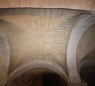 Gewölbe in der Krypta