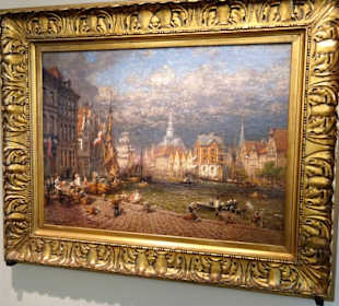 In der Galerie des Ostfriesischen Landesmuseums