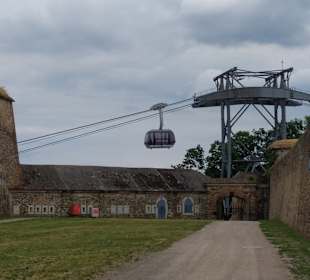 Endstation Seilbahn zur Festung