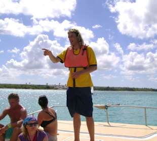 Anweisungen vom Guide