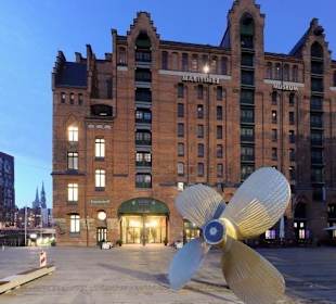 Speicherstadt mit Schiffsschraube