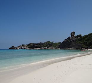 Traumstrand auf Similaninsel