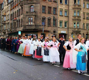 Erntedankfestzug 2012 Fürth