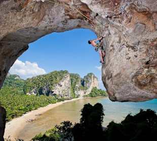 Tonsai Beach, ein Paradies zum Klettern