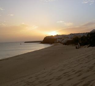 Strand /Sonnenunteragang