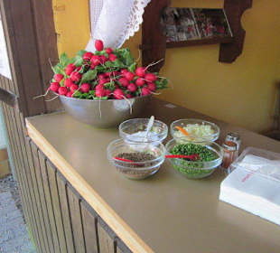 Hier macht man die Ganierung fürs Brot