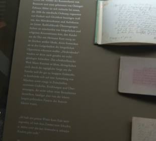 2. Obergeschoß - Literarische Abteilung