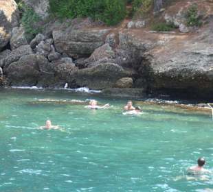 Badepause in Alanya Karaburun