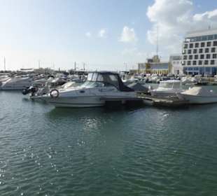 Der kleine Hafen von Faro