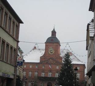 Altstadt Wissembourg im Winter