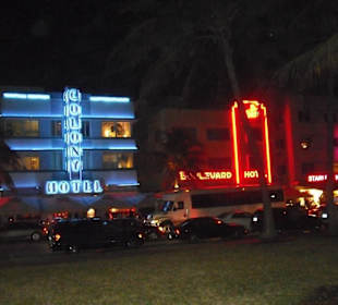 Ocean Drive bei Nacht