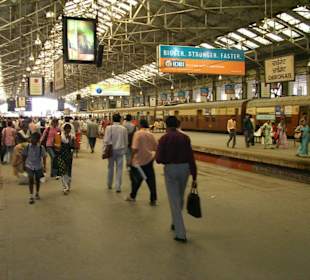 Central Bahnhof in Mumbai