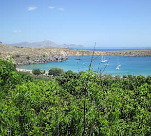 Bucht von Lindos