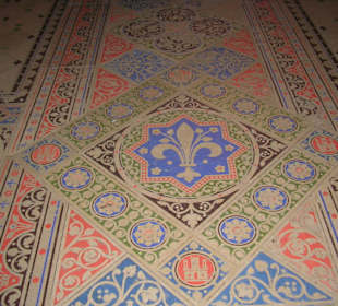 Detalle suelo santa capilla