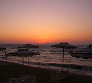 Sonnenuntergang von der Bar aus