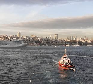 Ausblick von Bord der Costa Pacifica
