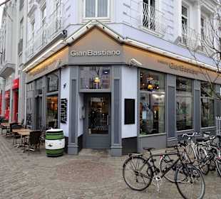 Außenansicht der Trattoria GianBastiano