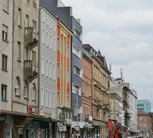 Unterwegs in Karlsruhe in der Kaiserstraße