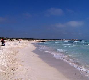 Strand in der Nähe von Es Trenc