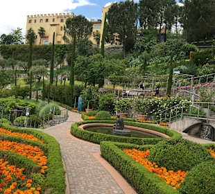 ie Gärten von Schloss Trauttmansdorff 