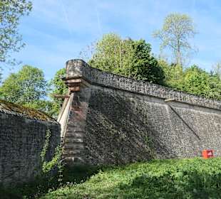 Bei der ab 1655 erbauten Mainzer Zitadelle