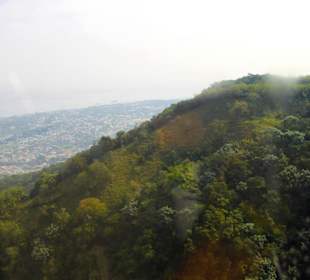 Blick aus der Seilbahn