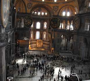Hagia Sophia, von oben aus gesehen