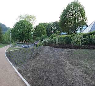 Sichtachse neuer Kurpark