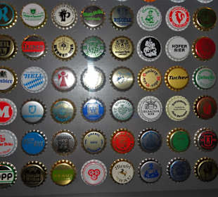 Sammlung von Kronkorken