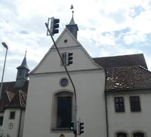 Das ehem. Kapuzinerkloster mit Klosterkirche