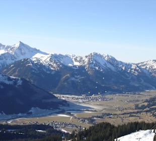 Blick vom Füssener Jöchle Richtung Tannheim