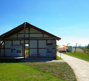 Aufbau alter Bauernhof