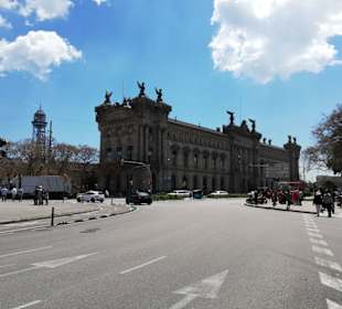 Hafengebäude Barcelona
